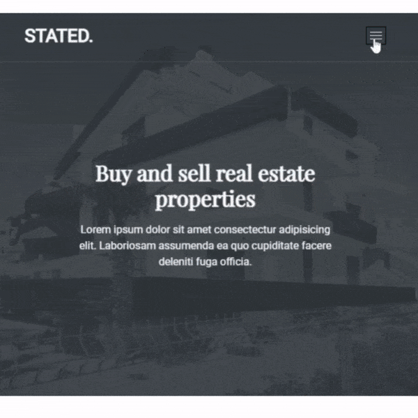 Responsive Real Estate Landing Page using html css and javascript.gif